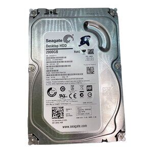 Seagate Desktop HDD 2000GB2TB 3.5"‎ SATA Internal HDD Model ST2000DM001 7200 RPM